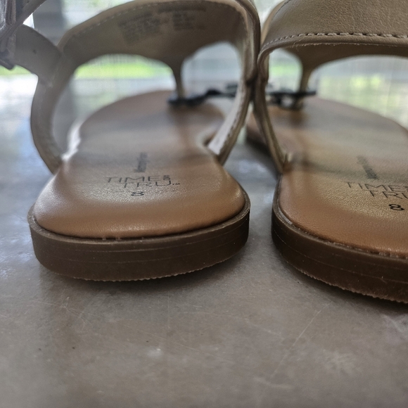New "Time & Tru" Woven Strappy Sandals - NWT - Picture 9 of 12